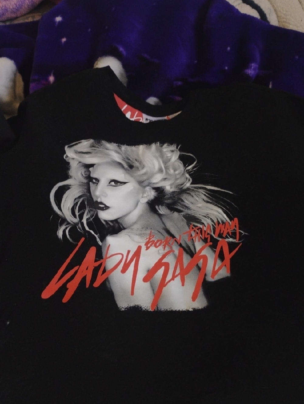 2011 Lady Gaga Born This Way Look Like T-shirt